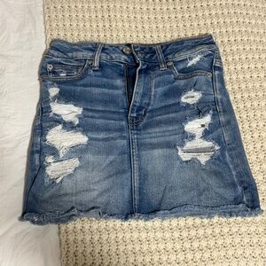 American Eagle Denim Mini Skirt